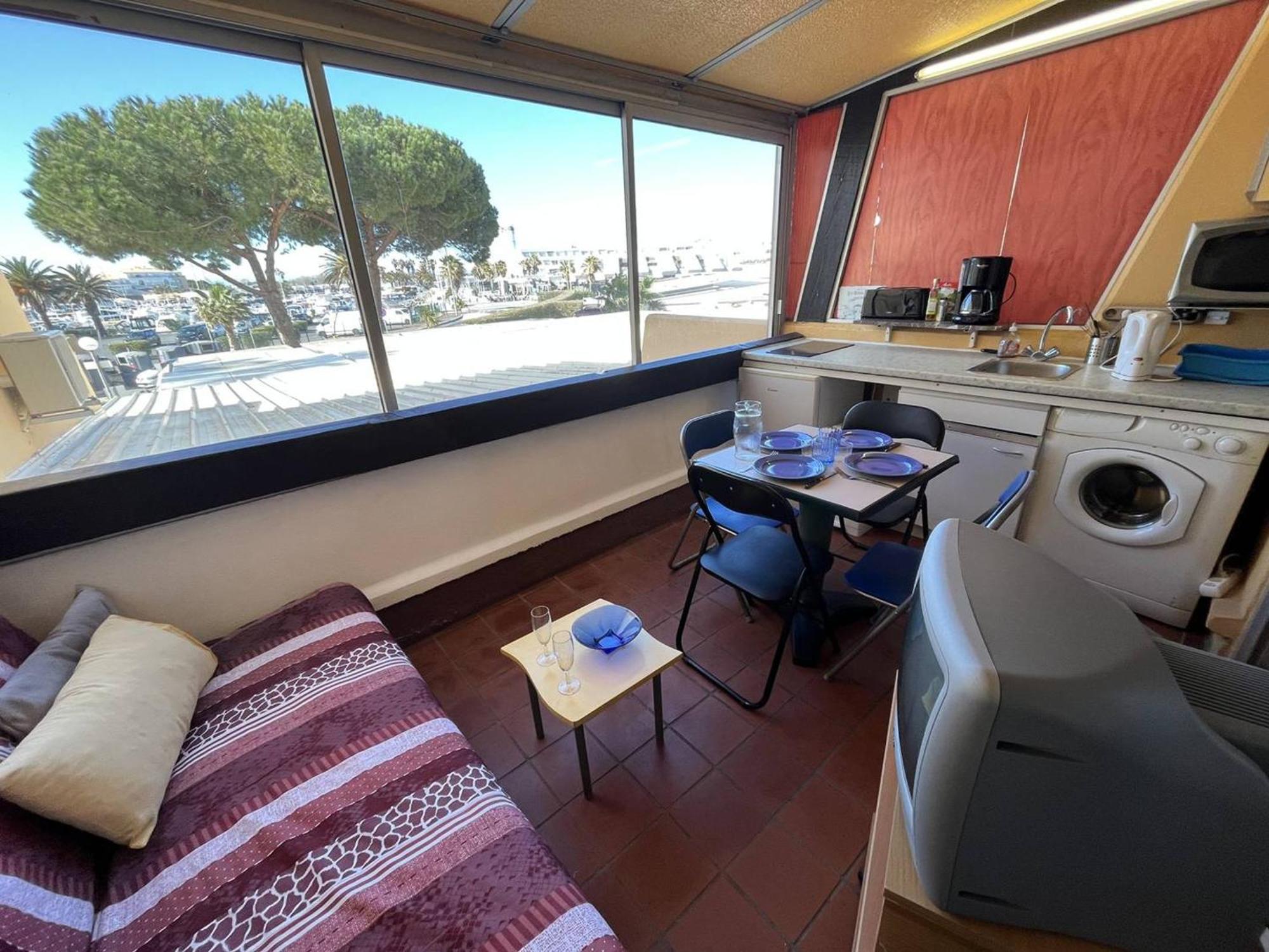Studio Naturiste Avec Parking Au Cap D'Agde, Proche Plage - Fr-1-249A-15 Apartman Kültér fotó